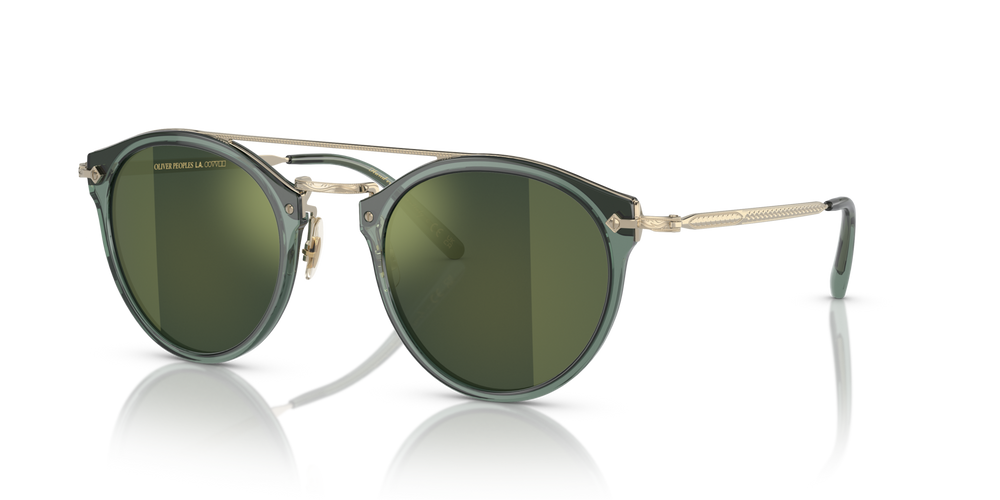 Oliver Peoples Remick with Ivy/Gold frame and Gold lenses - image 3