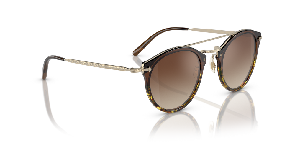Oliver Peoples Remick con montura Espresso/382 Gradient/Gold y lentes Marrón - imagen 3