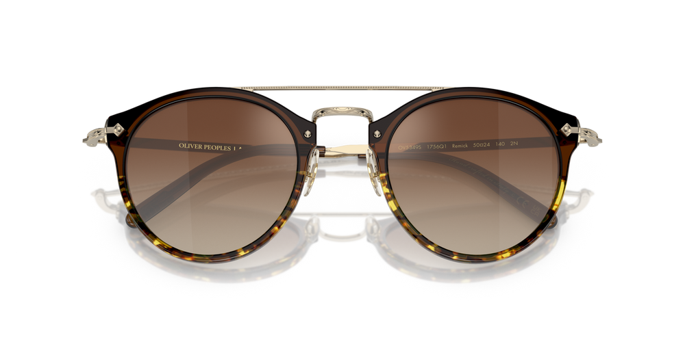 Oliver Peoples Remick with Espresso/382 Gradient/Gold frame and Brown lenses - image 4