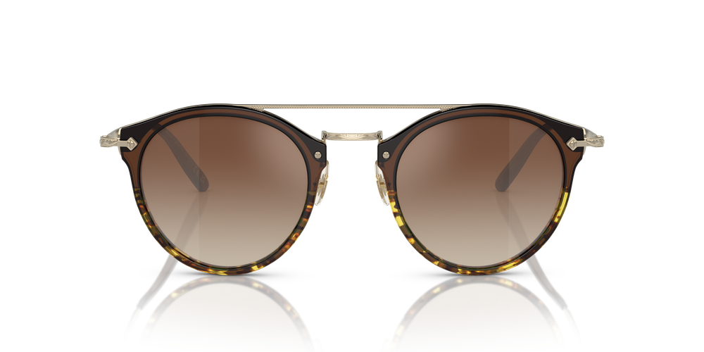 Oliver Peoples Remick with Espresso/382 Gradient/Gold frame and Brown lenses - Image 2