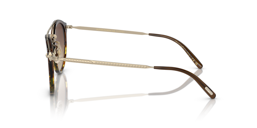 Oliver Peoples Remick with Espresso/382 Gradient/Gold frame and Brown lenses - Image 4