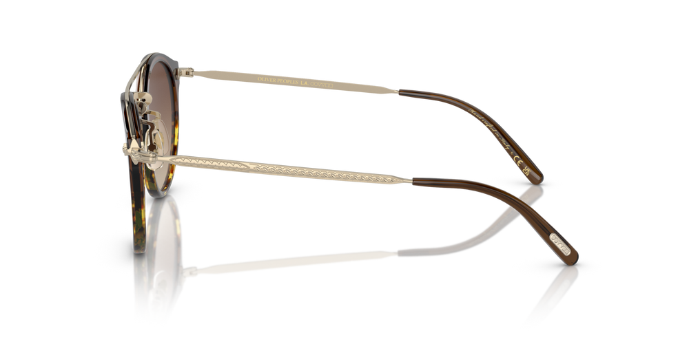 Oliver Peoples Remick con montura Espresso/382 Gradient/Gold y lentes Marrón - imagen 4