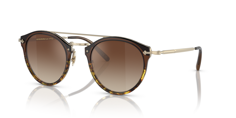 Oliver Peoples Remick with Espresso/382 Gradient/Gold frame and Brown lenses - image 4