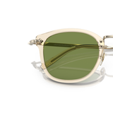 Oliver Peoples OP-506 Sun with Buff-Gold frame and Green lenses - Variant