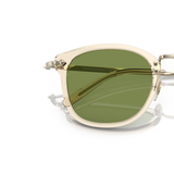 Oliver Peoples OP-506 Sun con montatura Camoscio-Oro e lenti  Verde - Variant
