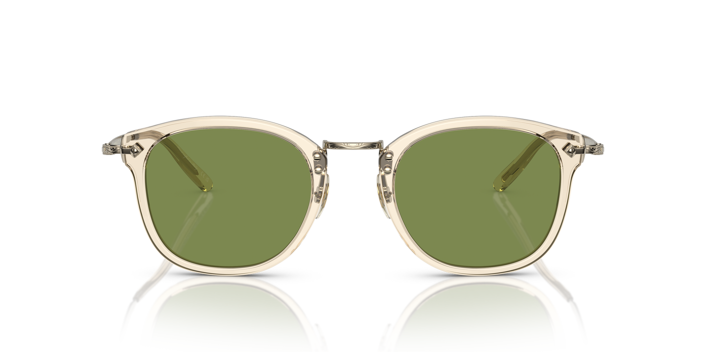 Oliver Peoples OP-506 Sun with Buff-Gold frame and Green lenses Oliver Peoples OP-506 Sun with Buff-Gold frame and Green lenses