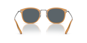 Oliver Peoples OP-506 Sun with Amber-Silver frame and Blue lenses - image 5