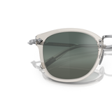 Oliver Peoples OP-506 Sun con montatura Black Diamond/Argento spazzolato e lenti  Grigio - Variant
