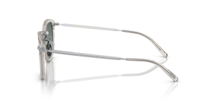 Oliver Peoples OP-506 Sun with Black Diamond/Brushed Silver frame and Grey lenses - Image 4