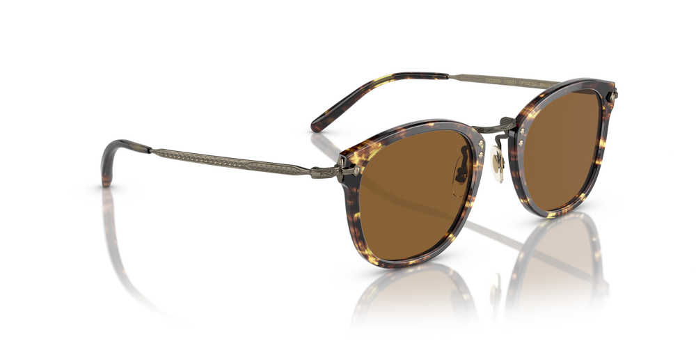 Oliver Peoples OP-506 Sun avec une monture 382/Or patiné et des verres Brun - image 3