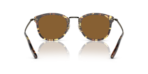 Oliver Peoples OP-506 Sun avec une monture 382/Or patiné et des verres Brun - image 5