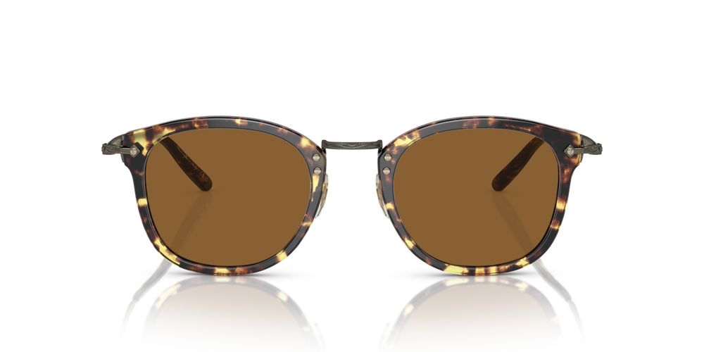 Oliver Peoples OP-506 Sun avec une monture 382/Or patiné et des verres Brun - image 2