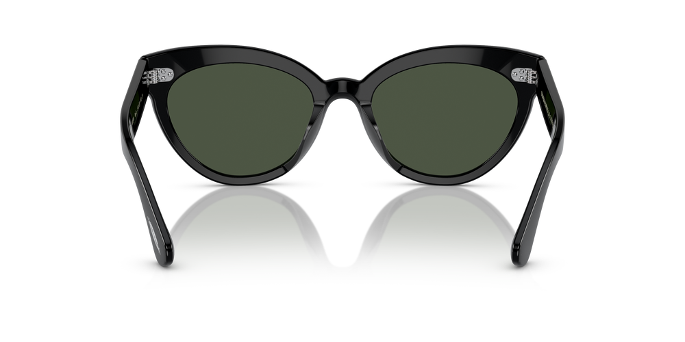 Sie Oliver Peoples Roella mit Schwarz Gestell und Grün Gläsern - Bild 5