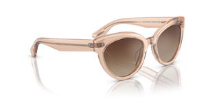 Oliver Peoples Roella avec une monture Blush et des verres Brun - image 3