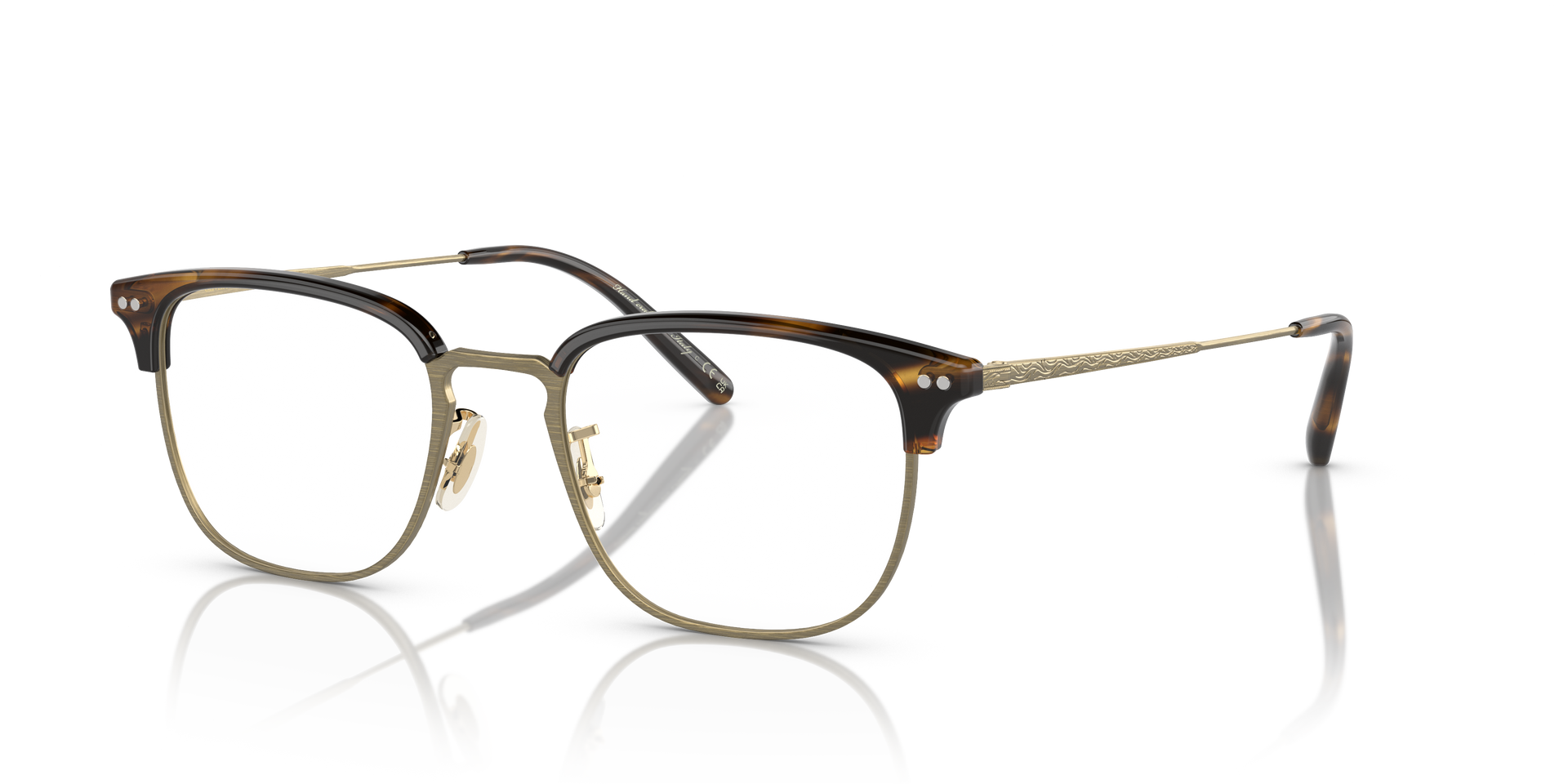 Oliver Peoples Willman with Cocobolo-Antique Gold frame | Oliver