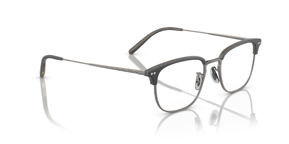 Oliver Peoples Willman mit Semi-Matte Black-Olive Tortoise-Antique Pewter Gestell - Bild 3