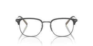 Oliver Peoples Willman con montura Semi-Matte Black-Olive Tortoise-Antique Pewter - El 2