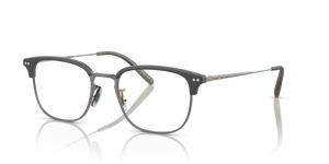 Oliver Peoples Willman mit Semi-Matte Black-Olive Tortoise-Antique Pewter Gestell - Bild 1