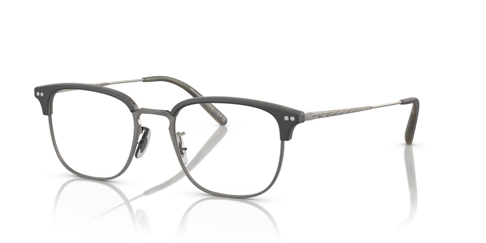 Oliver Peoples Willman with Semi-Matte Black-Olive Tortoise-Antique Pewter frame - image 1
