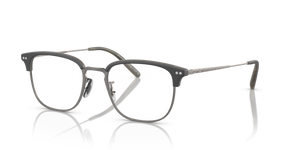 Oliver Peoples Willman with Semi-Matte Black-Olive Tortoise-Antique Pewter frame - image 1