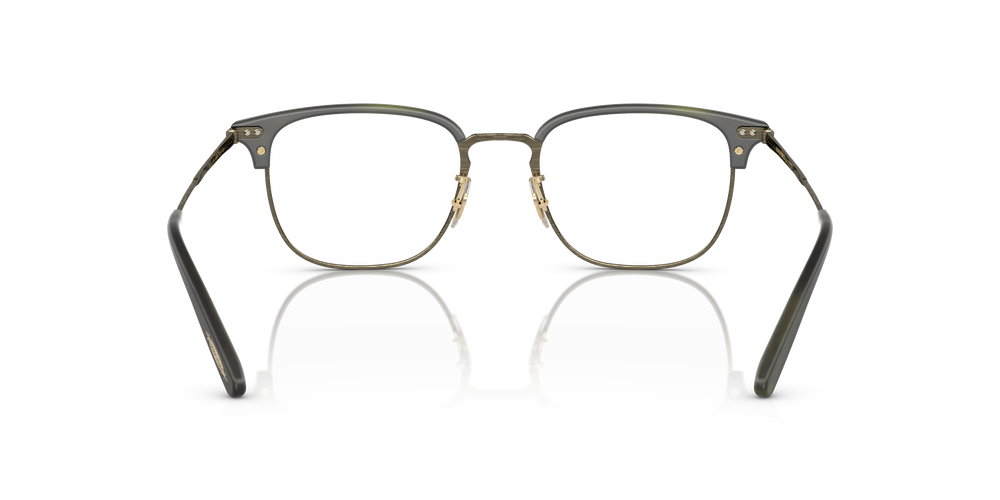 Oliver Peoples Willman con montatura Bark verde smeraldo semi-opaco/Oro anticato - L'immagine 5