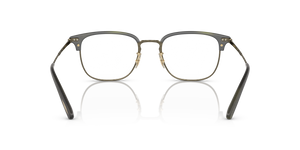 Oliver Peoples Willman con montatura Bark verde smeraldo semi-opaco/Oro anticato - L'immagine 5