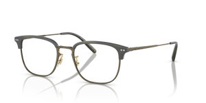 Oliver Peoples Willman avec monture Écorce Émeraude semi-mat/Or patiné - image 1