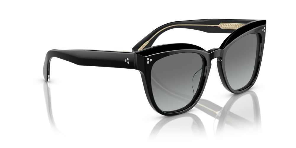 Oliver Peoples Marianela avec une monture Noir et des verres Gris - L'image 3