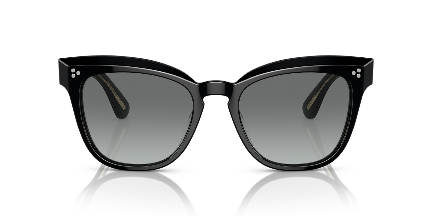 Oliver Peoples Marianela with Black frame and Grey lenses - Image Lenses