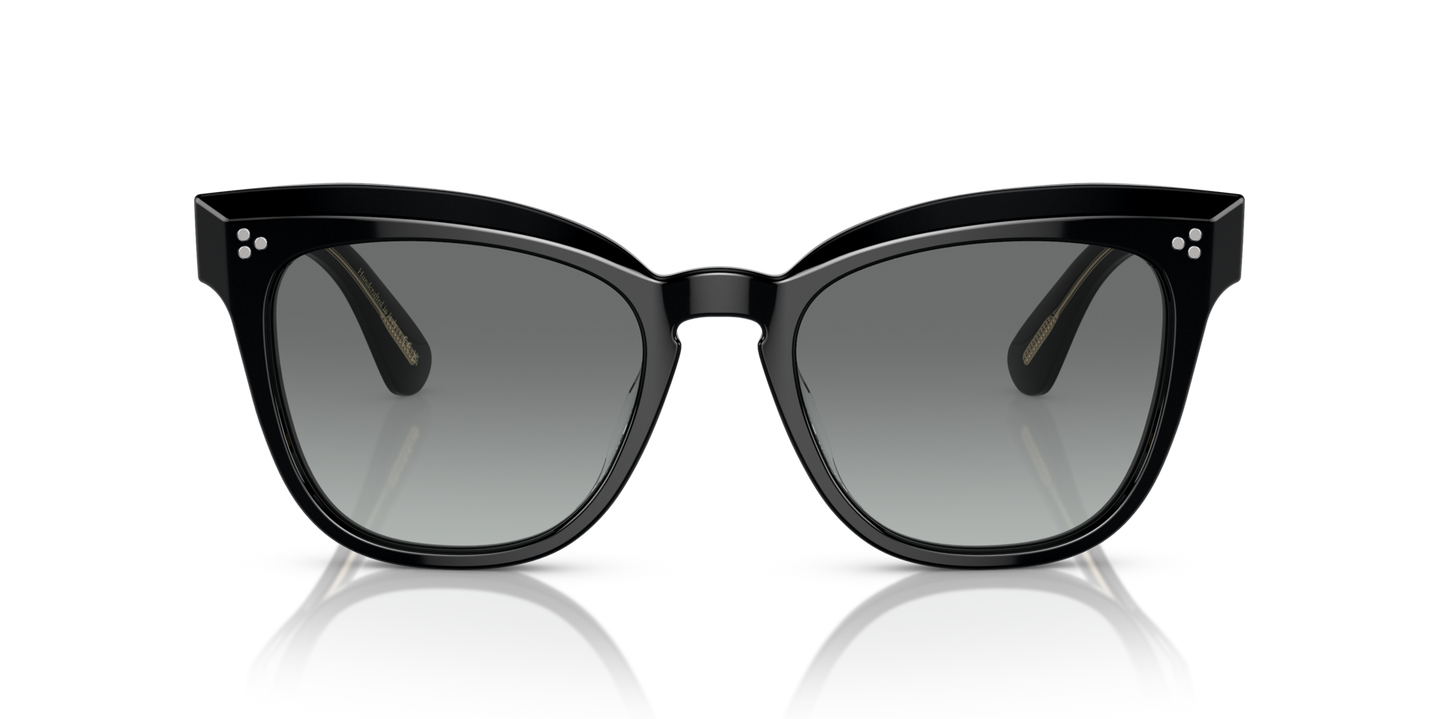 Oliver Peoples Marianela with Black frame and Grey lenses - Image Lenses