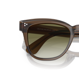 Oliver Peoples Marianela with Espresso frame and Green lenses - Variant