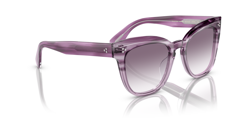 Oliver Peoples Marianela con montura Jacaranda degradado y lentes Violeta - El 3