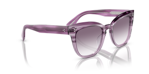 Oliver Peoples Marianela con montura Jacaranda degradado y lentes Violeta - El 3