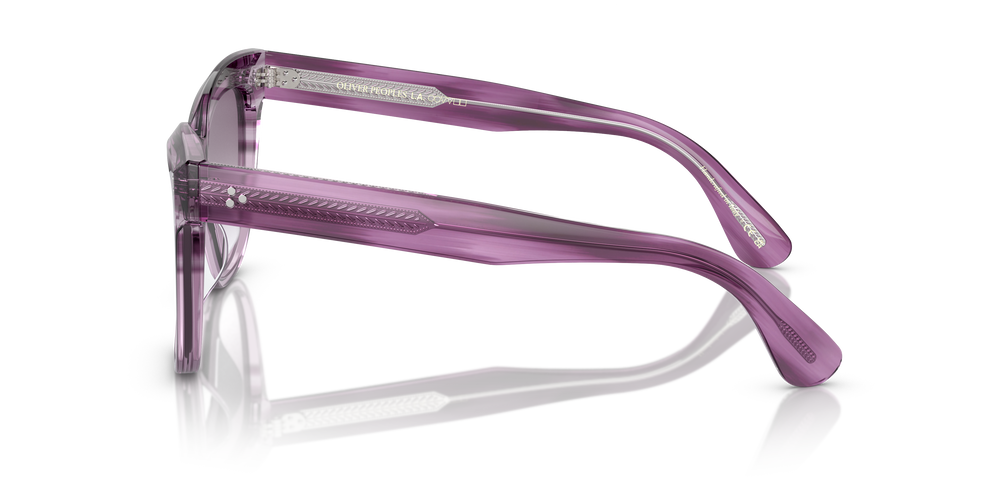 Oliver Peoples Marianela con montura Jacaranda degradado y lentes Violeta - El 4