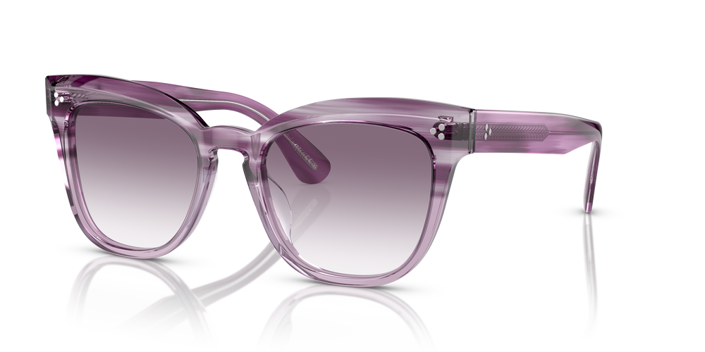 Sie Oliver Peoples Marianela mit Jacaranda Verlauf Gestell und Violett Gläsern - Das Bild 3