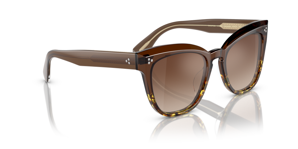 Oliver Peoples Marianela con montura Degradado 382/espresso y lentes Marrón - El 3