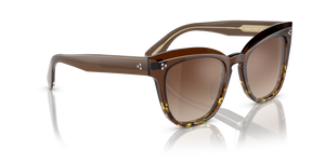 Oliver Peoples Marianela con montura Degradado 382/espresso y lentes Marrón - El 3