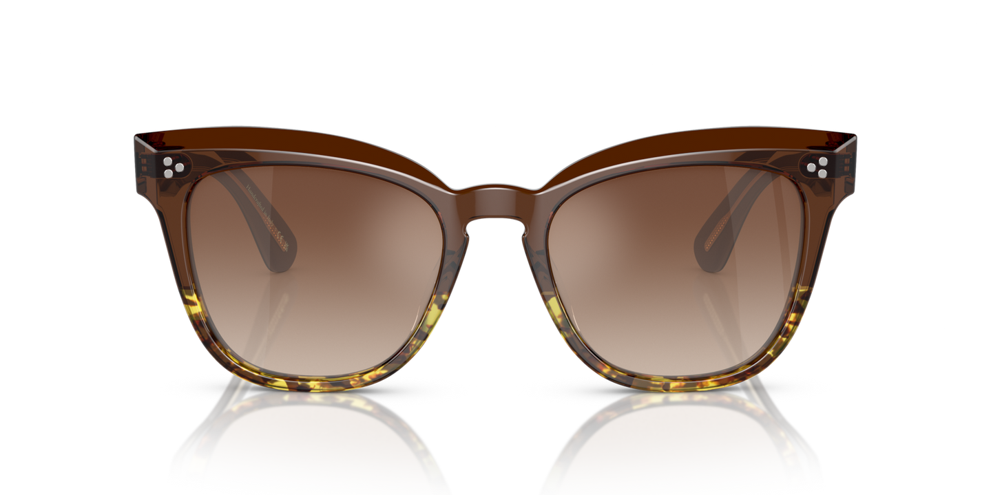 Oliver Peoples Marianela with Espresso/382 Gradient frame and Brown lenses - Image Lenses