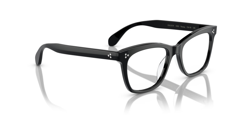 Oliver Peoples Penney Low Bridge Fit con montatura Nero - L'immagine 3