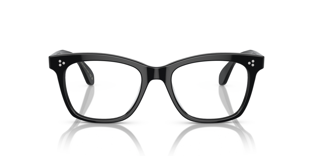 Oliver Peoples Penney Low Bridge Fit con montatura Nero - L'immagine 2