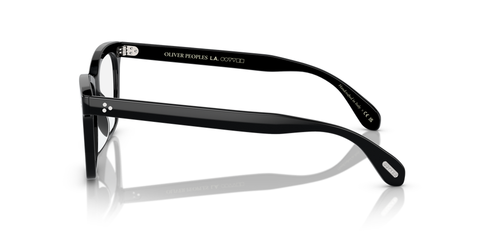 Oliver Peoples Penney Low Bridge Fit con montatura Nero - L'immagine 4