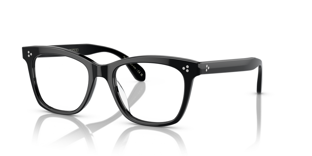Oliver Peoples Penney Low Bridge Fit con montura Negro - El 3