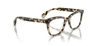 Oliver Peoples Penney Low Bridge Fit con montura Tortuga y nogal - El 3