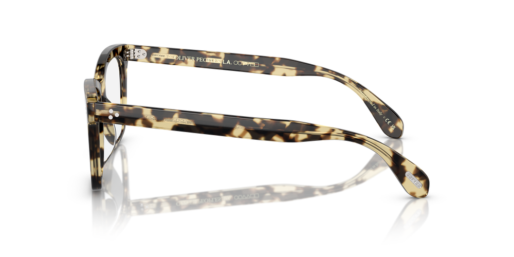 Oliver Peoples Penney Low Bridge Fit con montura Tortuga y nogal - El 4