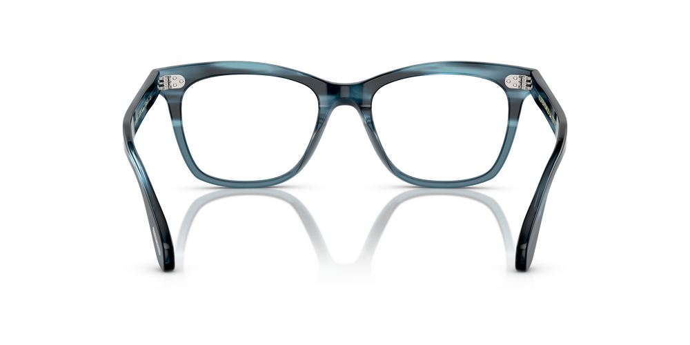 Oliver Peoples Penney Low Bridge Fit con montura Verde azulado VSB - El 5