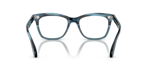 Oliver Peoples Penney Low Bridge Fit con montura Verde azulado VSB - El 5