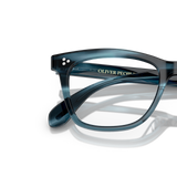 Oliver Peoples Penney Low Bridge Fit with Teal VSB frame - Variant