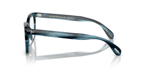 Oliver Peoples Penney Low Bridge Fit con montura Verde azulado VSB - El 4