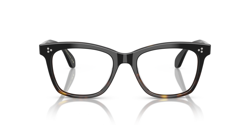 Oliver Peoples Penney Low Bridge Fit con montura Negro / 362 degradado - El 2