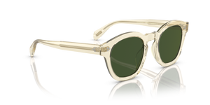 Oliver Peoples Boudreau L.A con montura Ante y lentes Verde - imagen 3